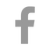 Grey Facebook Icon